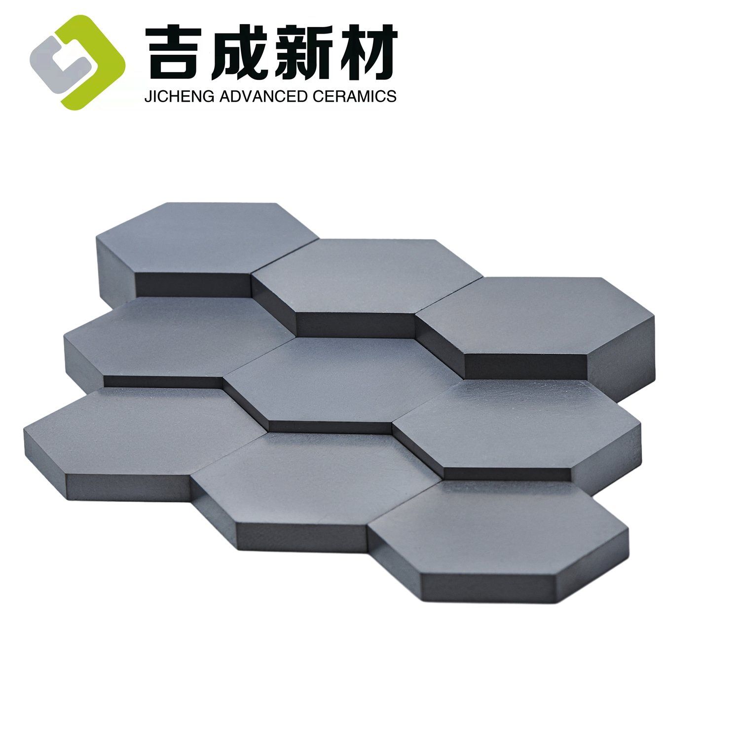 Bulletproof Body Armor Tiles Silicon Carbide Hexagon Ceramics for Protection